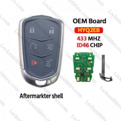 OEM  Board 6 Button Key Smart Key 433Mhz HYQ2EB  ID46 For 2015-2019 T-Cadillac Escalade