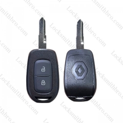 2 Button T-Renault Remote Key Shell with Logo