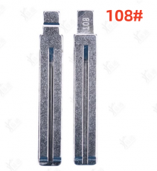 LockSmithbro 108# Car key blade ForHyundai Verna 2012 Flip Remote Key Blade Replacement NO.108