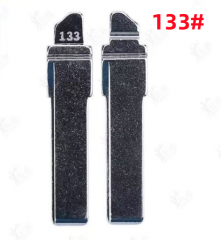 LockSmithbro Original Replacement Flip Remote Key Blade Car Key Blank For VW Golf 7 Skoda Flip Remote Key 133# HU66 Blade
