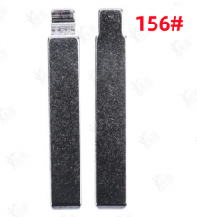 LockSmithbro Metal Blank Uncut Flip 156# VVDI KD Remote Key Blade For H-yundai Verna Kia K5