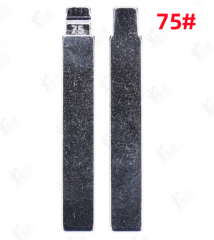 LockSmithbro 75# KD Key Blade VVDI Xhorse Flip Remote Blade Locksmith Tool for Kia New Sorento Geely Panda Remote Key Blade