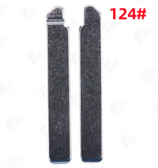 Original #156Y Metal Blank Uncut Flip Remote Key Blade For  T-oyota New Corolla