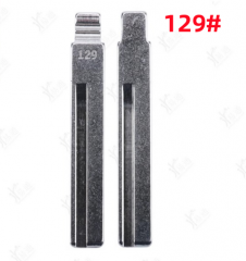 LockSmithbro Remote 129# Key Blade Car key embryo ForHyundai Kia HY20 Right Left Blade Car Key Embryo