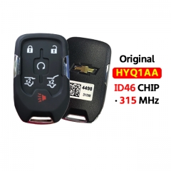Original 6Button Smart Key HYQ1AA 315MHz ID46chip for 2015-2020 Chevrolet Suburban Tahoe