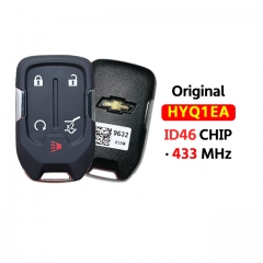 OEM 5button smart key 433Mhz ID46 chip HYQ1EA for Chevrolet car key