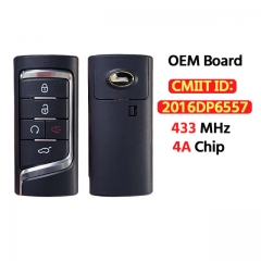 OEM Board 5Button 433MHz 4A Chip CMIIT ID: 2016DP6557  For GAC Trumpchi GS8 GS4 GS5 GS7 GM6 GM8 GS55 A30