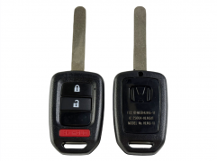 2+1Button Honda remote key shell（Text :MLBHLIK6-1T/313.8MHZ )