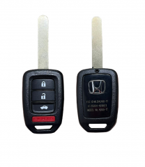 3+1Button Honda remote key shell（Text :MLBHLIK6-1T/313.8MHZ )