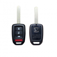 3+1Button Honda remote key shell（Text :MLBHLIK6-1TA/433MHZ )