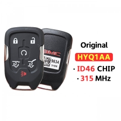 OEM 6Button GMC smart key 315Mhz ID46 Chip HYQ1AA for 2015-2020 GMC Yukon
