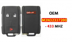 OEM  3-Button Keyless Entry Remote 433Mhz M3N-32337200  for 2019-2020 GM Silverado