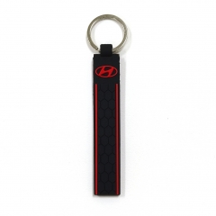 H-yundai Silicone Keychain