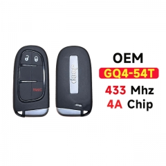 OEM 3-Button Smart Key GQ4-54T 4A Chip For 2014-2021 Jeep Cherokee