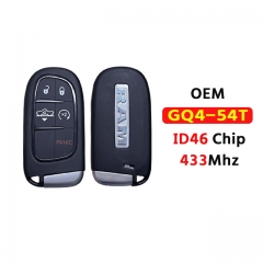 OEM 5-Button Smart Key GQ4-54T ID46 Chip  For 2013-2018 Dodge Ram