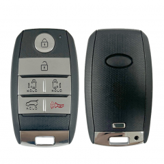 6 Button KIA smart key shell with logo (suv)