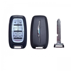 7Button TChrysler smart key shell with logo