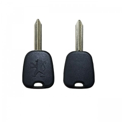 LockSmithbro SX9 Blade Peugeo no button Transponder Key Shell  With Logo