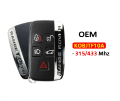 OEM 5Button smart key 315/433Mhz KOBJTF10A For 2010 - 2020 T-Land Rover Range Rover