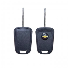 Chevrolet Transponder Key Shell With Logo And Chip Place