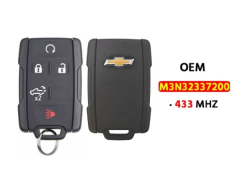 OEM 5-Button Keyless Entry Remote 433Mhz M3N-32337200 for Chevrolet keys