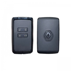 4 Button T-Renault Smart key shell with logo