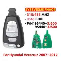 4Button 07-12 H-yundai Vilas Smart Card 315/434MHZ ID46chip 95440-3J600/3J500