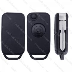 LockSmithbro 1 Button Mercedes Benz Remote Key Shell No Logo