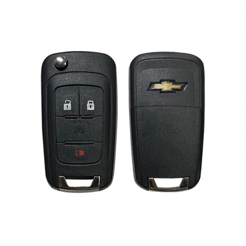 3Button Chevrole remote key shell with logo