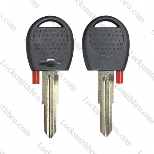 Chevrolet Transponder Key With Logo With Chip Place