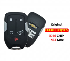 OEM 5-Button smart Remote key 433Mhz ID46 HYQ1ES PN: 13522854  for Chevrolet Silverado