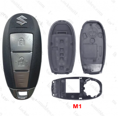2Button T-Suzuki smart key shell with Logo（Model：M1）