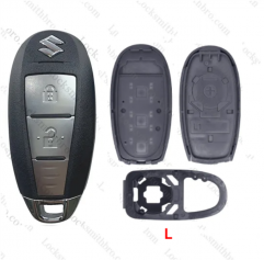 2Button T-Suzuki smart key shell with Logo （Model：L）