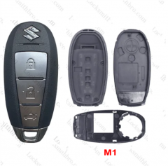 3Button T-Suzuki smart key shell with Logo（Model：M1）