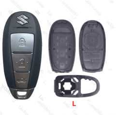 3Button T-Suzuki smart key shell with Logo（Model：L）