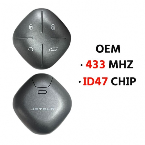 OEM 4Button 433Mhz ID47 Chip for Chery JETOUR smart key