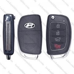 LockSmithbro 4 button blank for modern key fob housings with logo