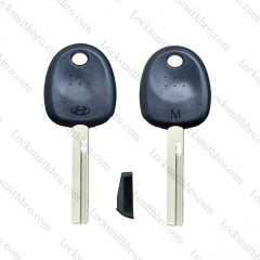 High quality T-Hyundai transponder chip shell Left blade（with logo）
