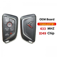 OEM  Boaed 7Button smart key 433Mhz ID49 YG0G20TB1 for 2020-2024 Chevrolet Corvette