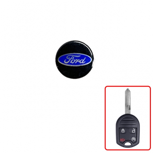 LockSmithbro Ford Round Key Logo 16mm