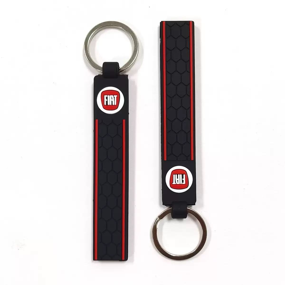 Fiat Silicone Keychain