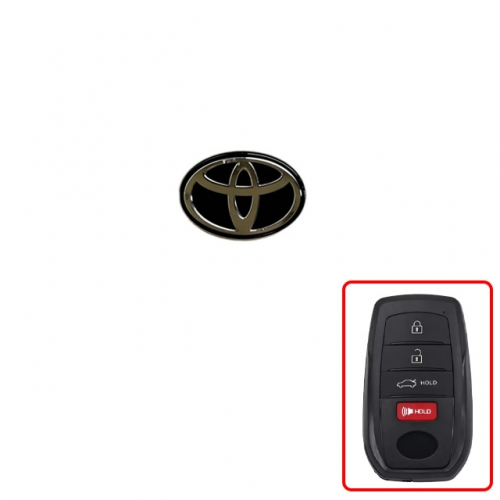 LockSmithbro Toyot Key Logo（small size)
