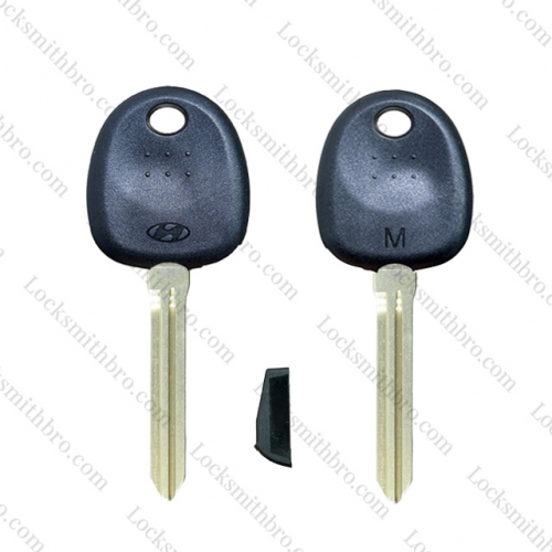 LockSmithbro Right Blade With Logo For T-Hyundai Transponder Key Shell Case