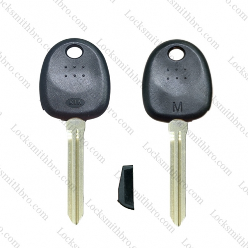 LockSmithbro Right Blade With Logo For KIA Transponder Key Shell Case