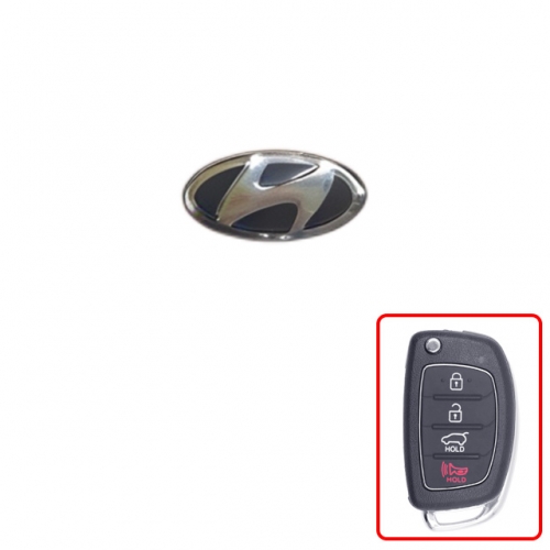 LockSmithbro Hyunda Key Logo Big Size For Flip Key