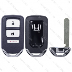 2+1Button Honda smart key shll with logo