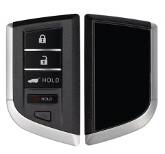 Acura 4 button smart key shell without logo