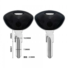 For BMW C650GT C600 SPORT C1-200  Motorcycle Transponder Key Shell