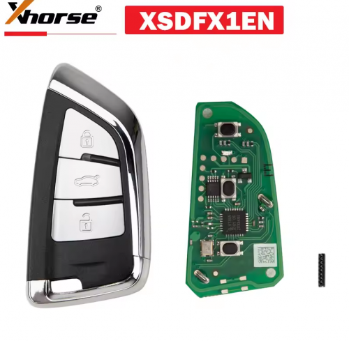 Xhorse  XSDFX1EN 3 buttons Small Knife Style Universal Smart Key