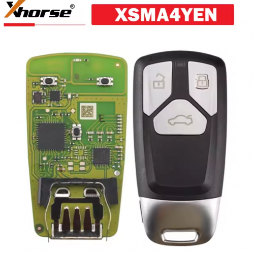 Xhorse XSMA4YEN A4 MLB Smart Remote Key for A.D A4 Model OEM Chip PCB 3 Buttons with Key Shell